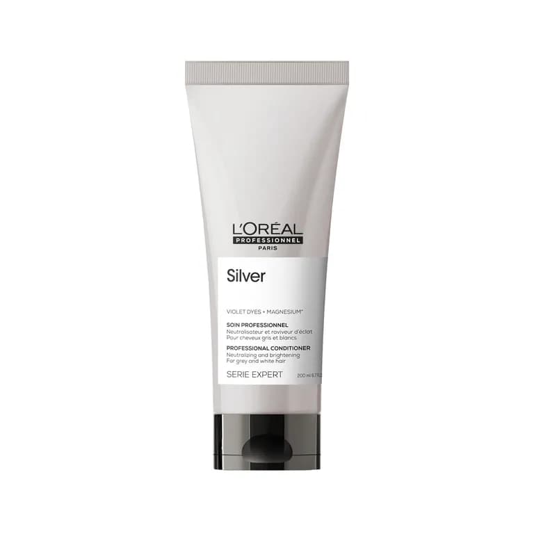 Acondicionador Matizador Violeta Cabello Grises y Blancos Unisex Silver 200ml