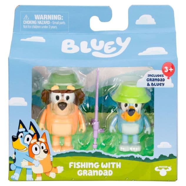 Set 2 Figuras - Pescando con el abuelo