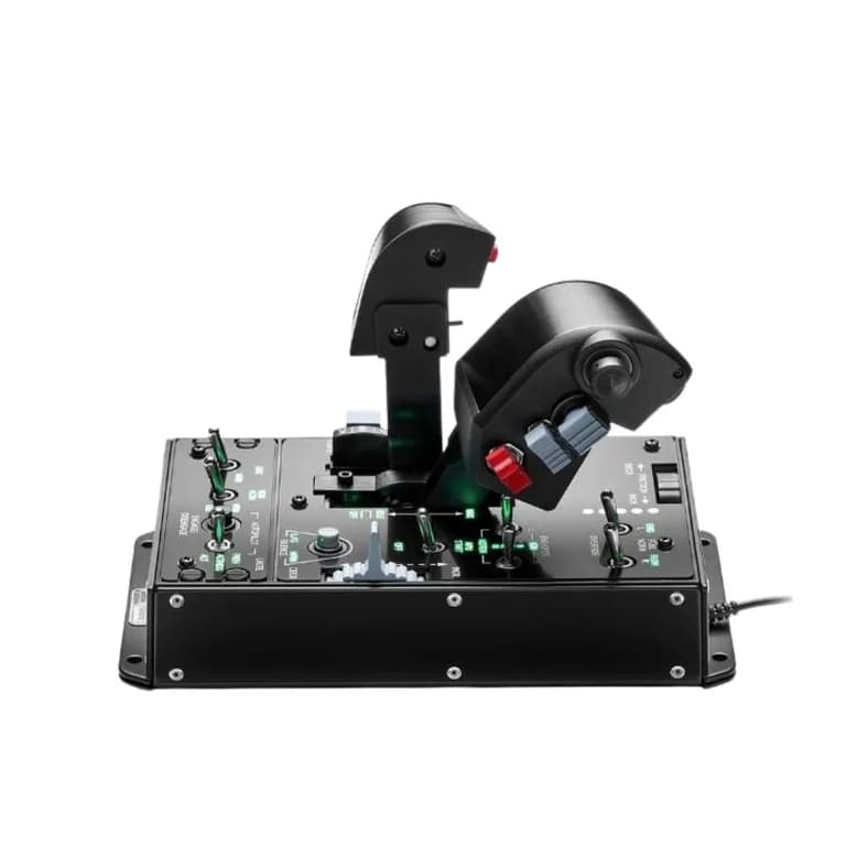 Control de Vuelo Hotas Warthog Dual Throttle PC Negro