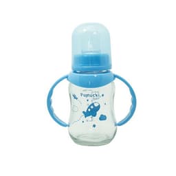 Mamadera de Vidrio 130ml Celeste