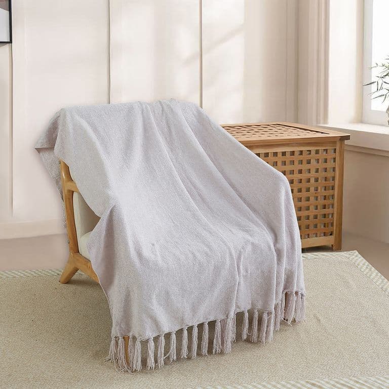 MANTA LISA 125X150 BEIGE Beige 1 PLAZA