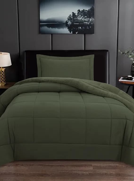 PLUMON VELVET MATTE VERDE 1.5 PL Verde 1,5 PLAZAS