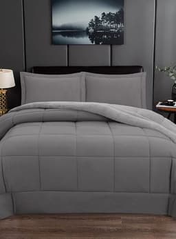 PLUMON VELVET MATTE GRIS 2 PL Gris 2 PLAZAS