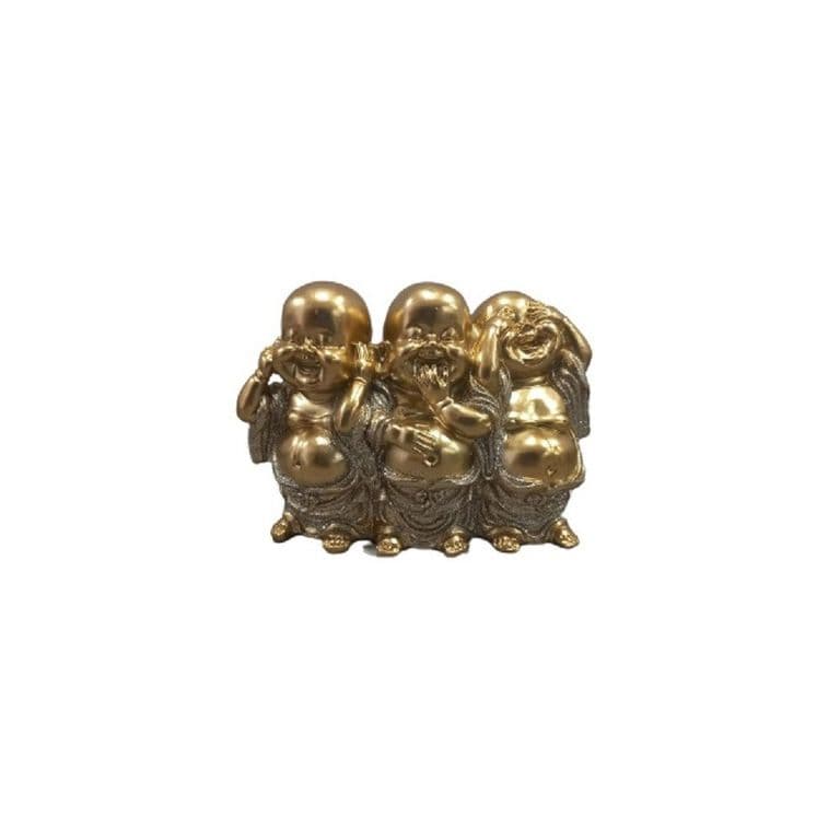 Figura Decorativa Budas Sabios