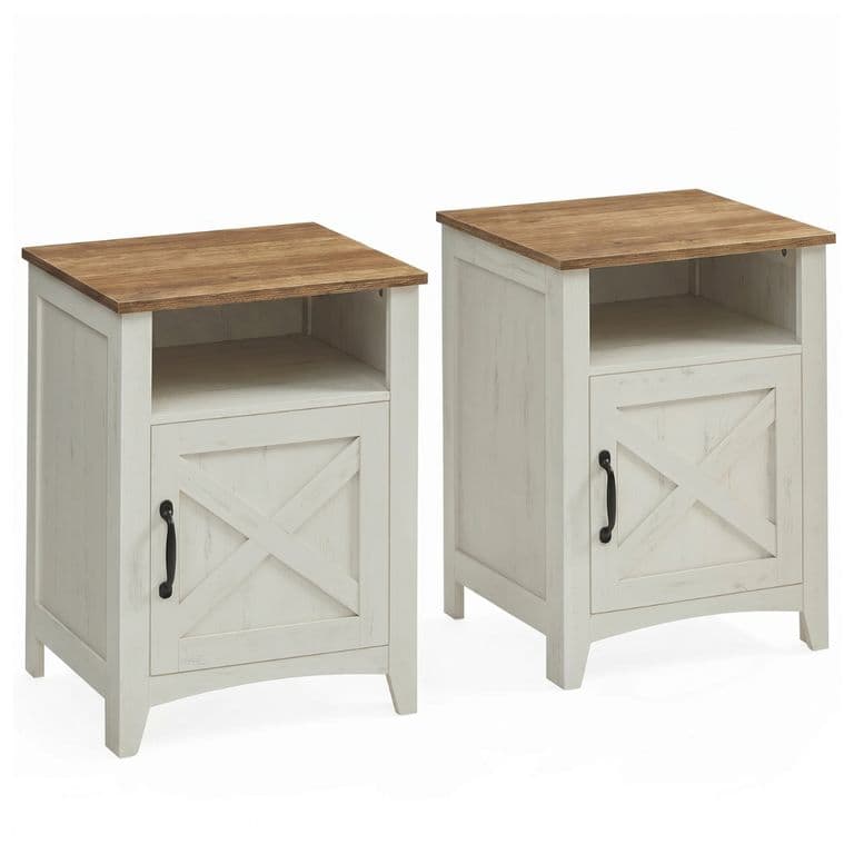 Set de 2 Veladores Rusticos Malaga