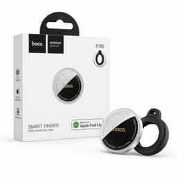 Localizador GPS Compatible con Apple Find My E100Negro