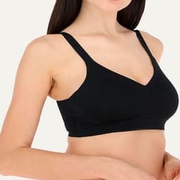 Sosten Seamless Macho Y Hembra Mujer Negro S