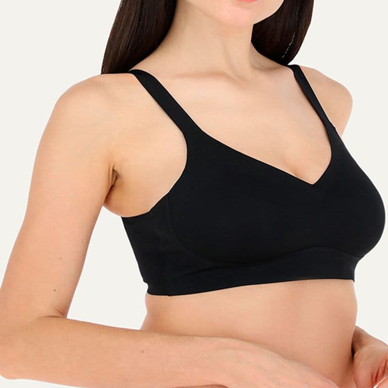 Sosten Seamless Macho Y Hembra Mujer Negro S
