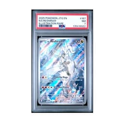 JTG EN 167 N'S RESHIRAM ILLUSTRATION RARE PSA NM 7
