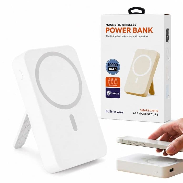 Bateria externa Power Bank magnetica inalambrica de 10000 mAh