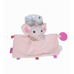 Tutito de Apego para Bebe con Mordedor Texturizado Libre de BPA Rosa