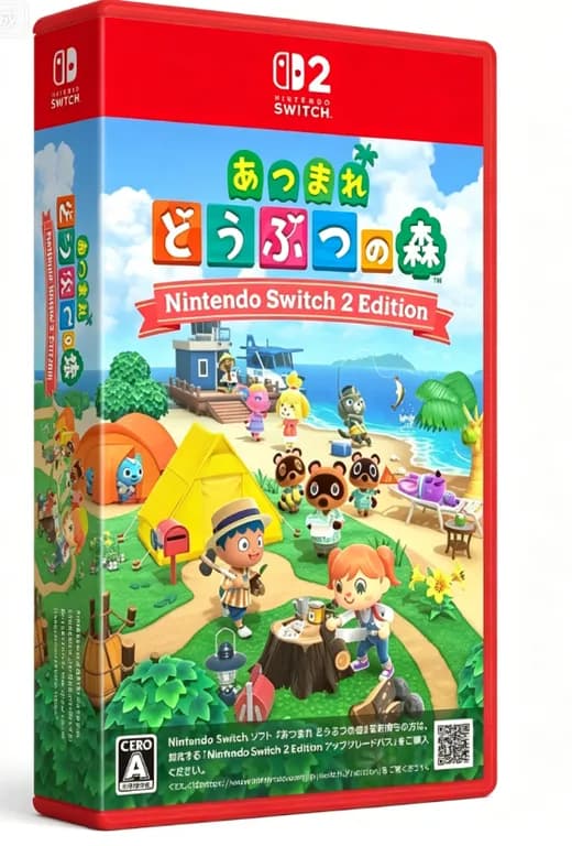 Animal Crossing: New Horizons Switch 2 Edition (NS2) Physical Game Card