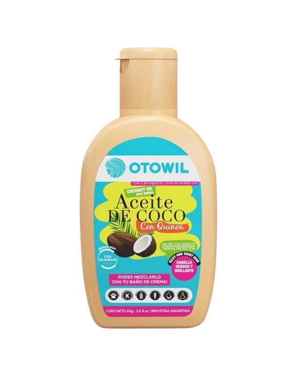 ACEITE CAPILAR Coco con Quinoa Frasco 60 grs.