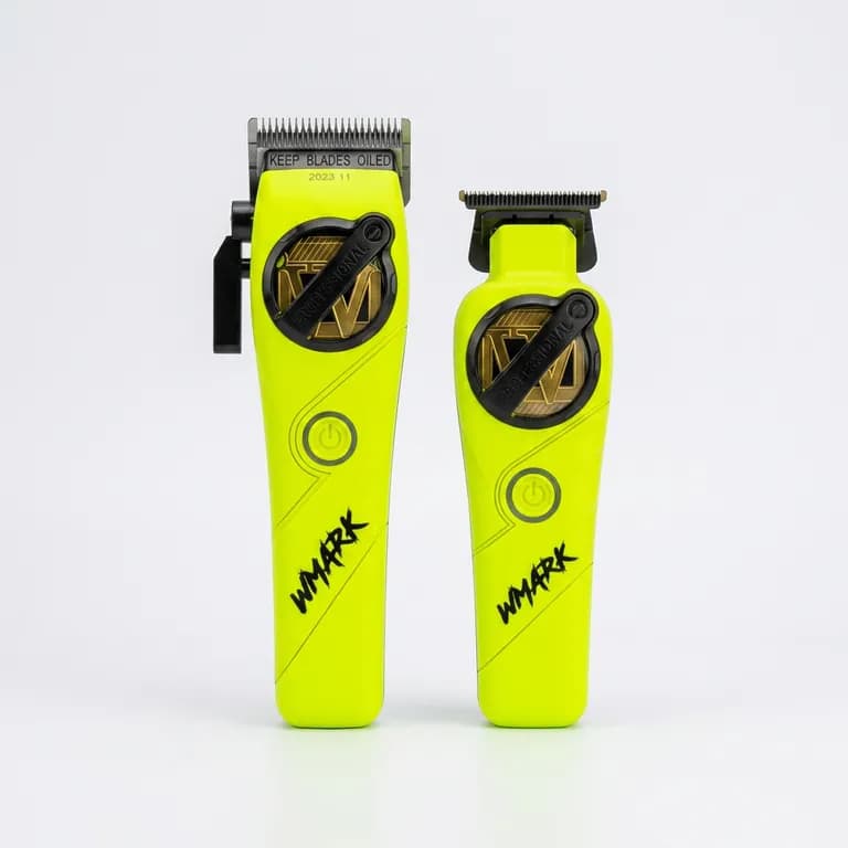 Kit Combo Cortadora Pelo y Trimmer NG-8613 Verde Profesional