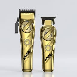 Kit Combo Cortadora Pelo y Trimmer NG-8613 Dorado Profesional