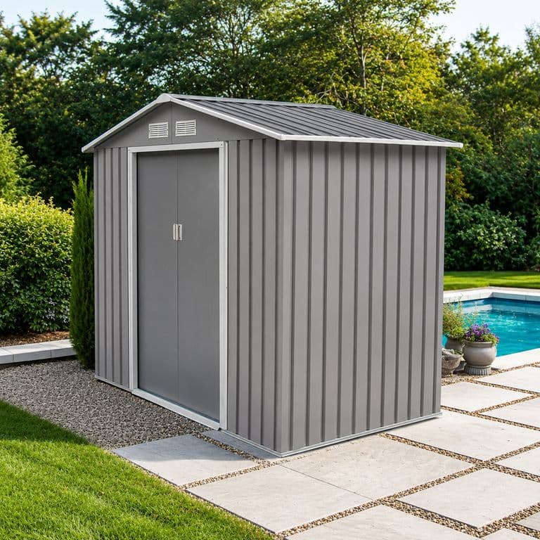 Bodega Jardin 2.44 M2 Gris 195x125cm