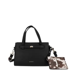 Cartera Bandolera Serbia SC7 Mediana Negro Negro M
