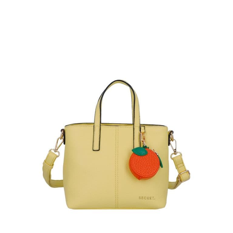 Cartera Bandolera Aruba SC7 Mediana Amarillo Amarillo M