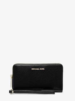 Billetera Jet Set Travel Wristlet Negro TALLA UNICA