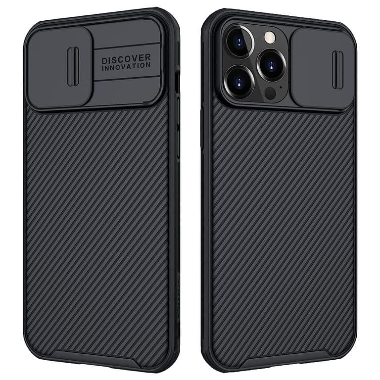 Carcasa Camshield Pro Compatible Con iPhone 13 Pro - Negro
