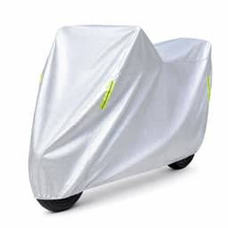 Carpa funda Cubre Moto Impermeable Premium con Felpa