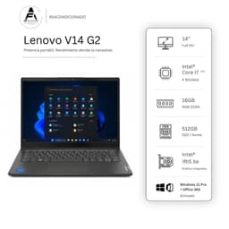 Notebook V14 G2 I7 11th 16GB 512GB Intel Iris Xe Edicion Exclusiva Win Office Rea
