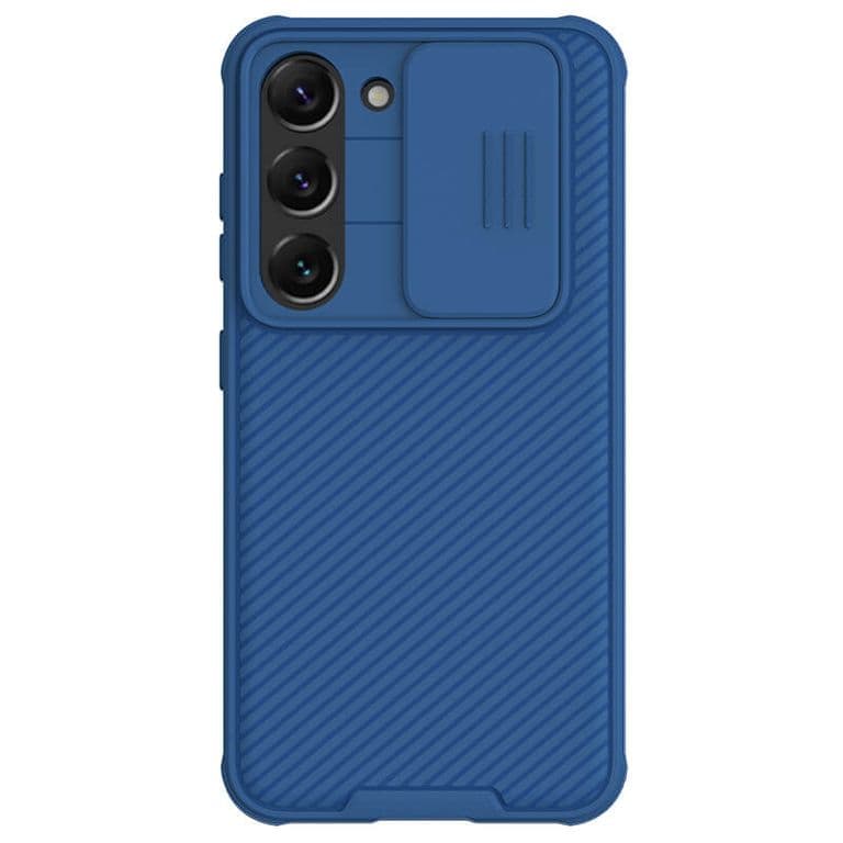 Carcasa Camshield Compatible Con Samsung S23 Plus - Azul