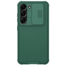 Carcasa Camshield Compatible Con Samsung S23 Plus - Verde