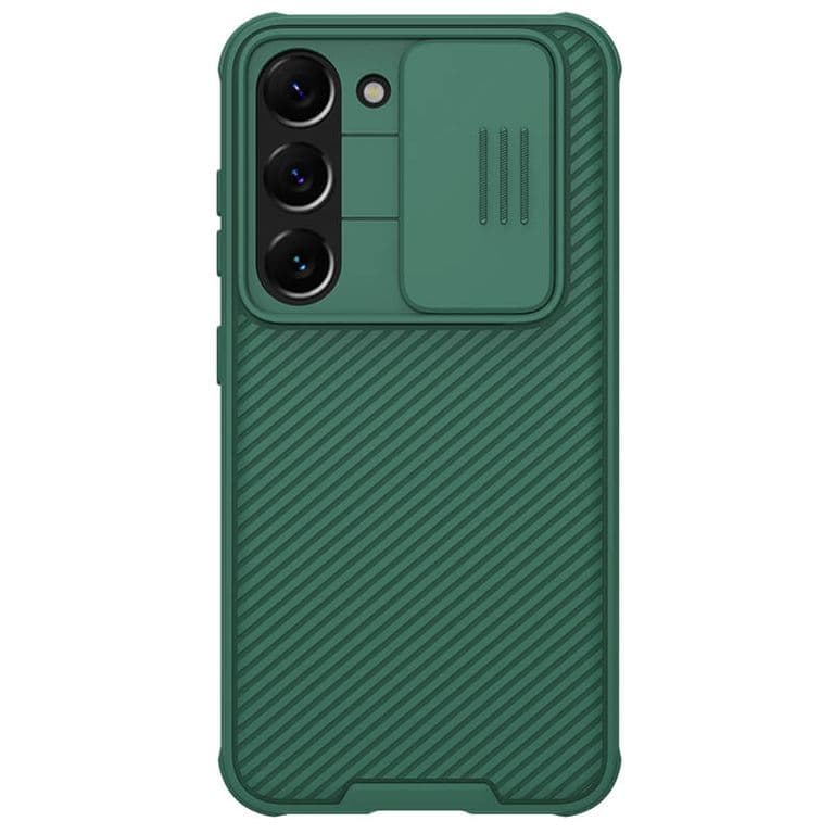 Carcasa Camshield Compatible Con Samsung S23 Plus - Verde