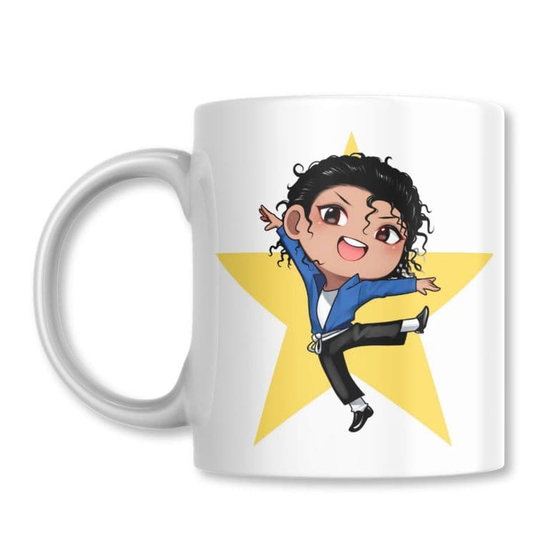 Tazon The Way You Make Me Feel Michael Jackson BAD Taza Sublimada 325ml