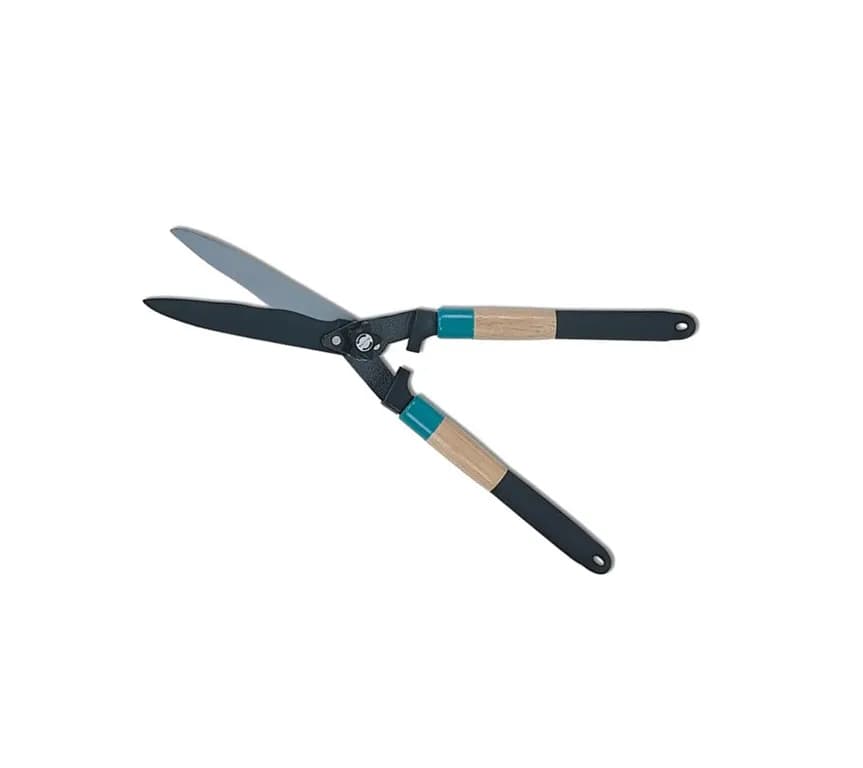Tijera De Cortar Pasto Mango De Madera