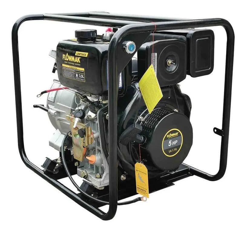 Motobomba Diesel LDWT80CE 3" 5 Hp 833L/min