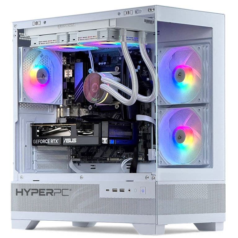 PC GAMER Blanco AMD RYZEN 5 9600X 32Gb DDR5 1Tb RTX 5060