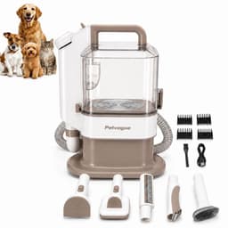 Kit de Aseo Para Mascotas Cortapelo y Aspiradora Perro Gato