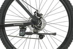 BICICLETA MTB W860 ARO 29 TALLA 19 NEGRO VERDE Negro L