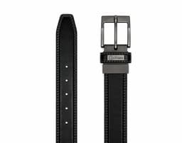 Cinturon Cuero Premium Ciro Hebilla Ajustable Negro M