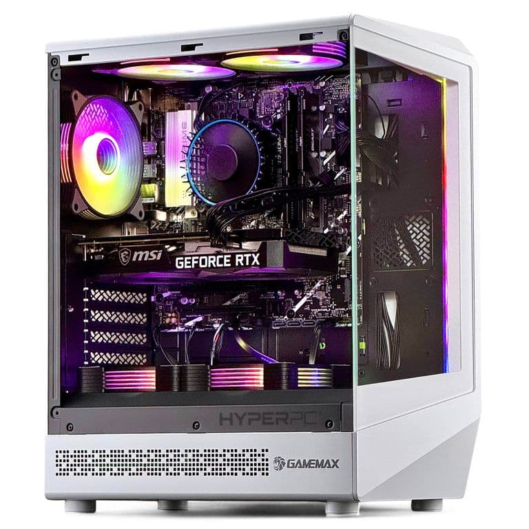 PC GAMER Blanco AMD RYZEN 5 9600X 16Gb DDR5 500Gb RTX 5060