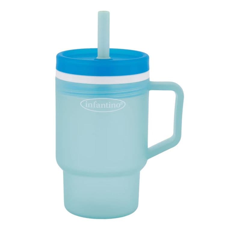 Vaso Antiderrame con Bombilla My1st Tumbler 266ml Moody Blue