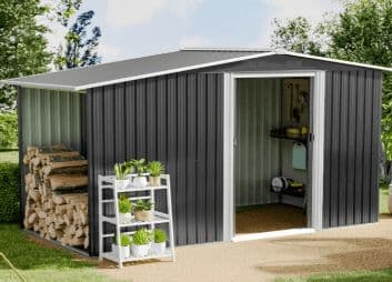 Bodega De Jardin Metalica 312x185x194 cm