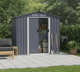 Bodega De Jardin Metalica 195x110x194 cm
