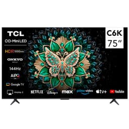 Smart TV 75" 4K QLED Mini LED 75C6K