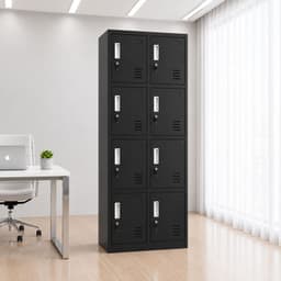 Locker 2 cuerpos 8 casilleros 165x56x45cm