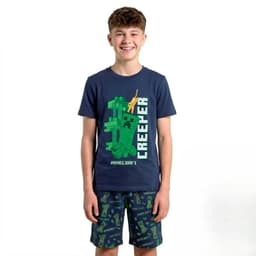 Pijama Cotton Nino AM-403 Algodon Azul 10