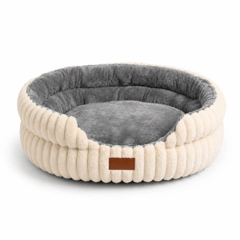 Cama Antiestres Ergonomica Antideslizante Mascotas 78 cm