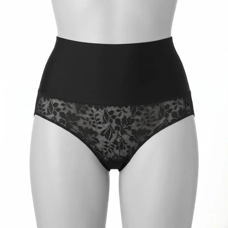 Pantaleta control mujer C-109 Negro M