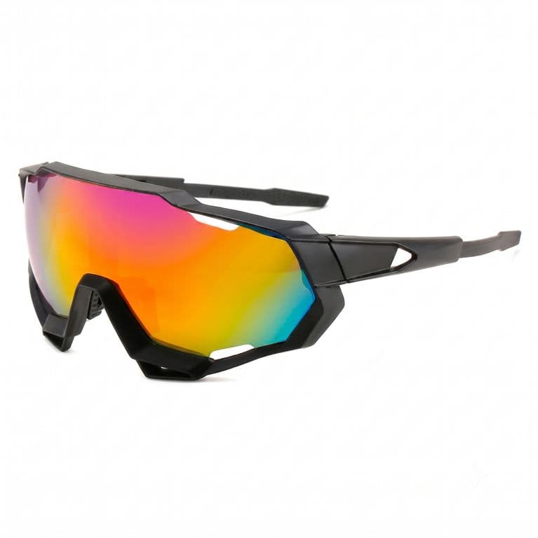 Lentes de Sol Ciclismo B-098 UV400 Marco TR90 Lente Escudo Unisex Multicolor TALLA UNICA