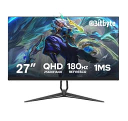 Monitor Gamer 27 Pulgadas QHD 2K 180Hz 1ms HDMI DP Bitbyte