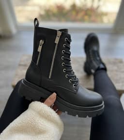 Botin para Dama con Plataforma M471 Negro 35