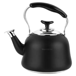 Tetera Sara 3lt Black Acero Inoxidable