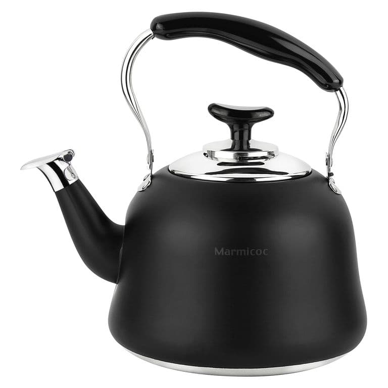 Tetera Sara 3lt Black Acero Inoxidable